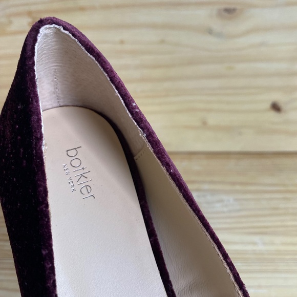 BOTIKER Purple/Maroon Suede Flats - Picture 7 of 8